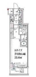 SQUARE CITY東白楽MAXIV(スクエアシティ東白楽マキシブ) 3階 間取り図