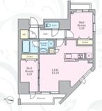 アーバンノット原宿 301 間取り図