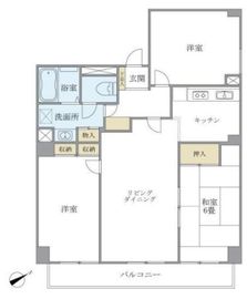 シティハイツ根津 10階 間取り図