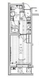 メイクスアート桜木町 404 間取り図