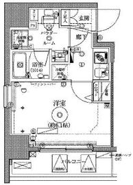 クレイシア品川戸越 2階 間取り図