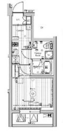 メイクスアート桜木町 201 間取り図