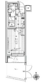 メイクスアート桜木町 102 間取り図