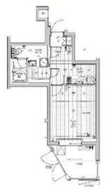 メイクスアート桜木町 101 間取り図
