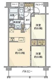 ジオ荻窪 3階 間取り図