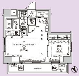 セジョリ駒込西ヶ原 3階 間取り図