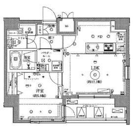 クレイシア品川戸越 11階 間取り図