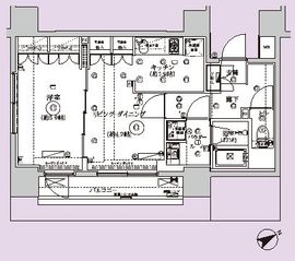 セジョリ駒込西ヶ原 5階 間取り図
