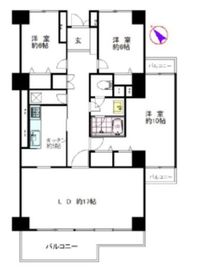 ファミール小石川 4階 間取り図