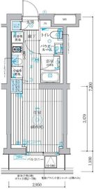 ベルグレード吉野町 102 間取り図