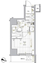 シーネクス本駒込 2階 間取り図