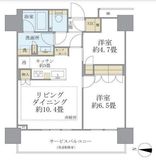 THE YOKOHAMA FRONT TOWER (ザ・ヨコハマフロントタワー) 25階 間取り図