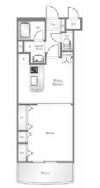 グリフィン横浜・東口弐番館 7階 間取り図