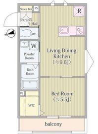 アイフラット目白 205 間取り図