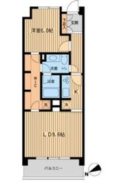 HF若林公園レジデンス 108 間取り図