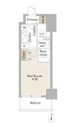 LiveCasa平塚 704 間取り図