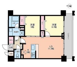 プライマル板橋本町 302 間取り図