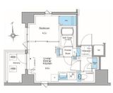ルフォンプログレ田原町 1006 間取り図
