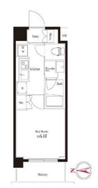 ハーモニーレジデンス武蔵小杉 2階 間取り図