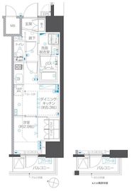 ZOOM本郷 605 間取り図