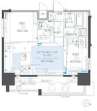 ZOOM本郷 301 間取り図