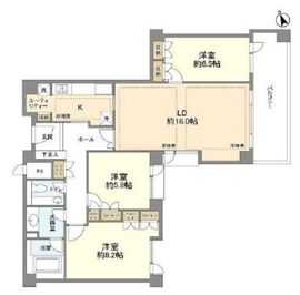 プレステージ浜田山 2階 間取り図