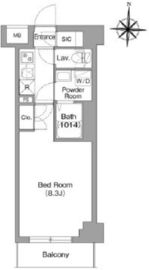 BPRレジデンス大島 112 間取り図