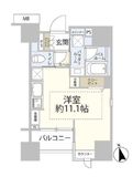 ベルジェンド文京千駄木ノーブル 11階 間取り図