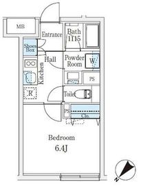 CREATIF学芸大学 204 間取り図
