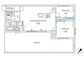 CREATIF学芸大学 402 間取り図