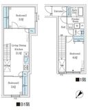 CREATIF学芸大学 106 間取り図