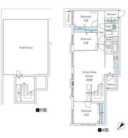 CREATIF学芸大学 401 間取り図