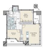 パークコート虎ノ門 15階 間取り図