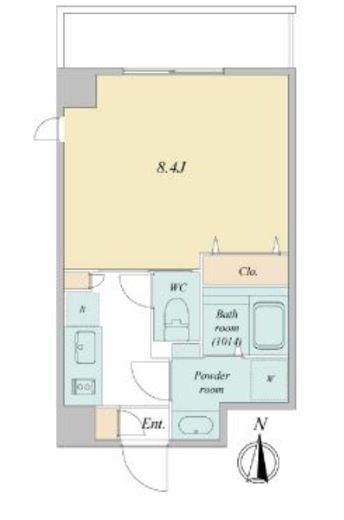 プライマル武蔵関 226 間取り図