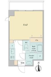プライマル武蔵関 226 間取り図
