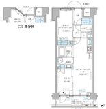 パークアクシス文京本郷 309 間取り図