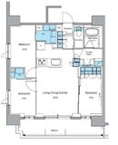ルフォンプログレ上野御徒町 902 間取り図