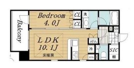 クレヴィア森下駅前 6階 間取り図