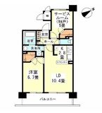 アーマックス大井町 702 間取り図