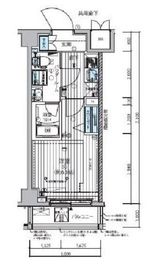メインステージ武蔵小杉 2階 間取り図