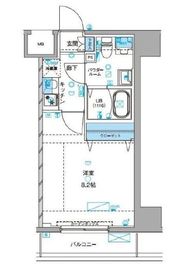 ジェノヴィア浅草3グリーンヴェール 1階 間取り図