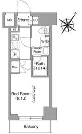 コンフォリア・リヴ横浜阪東橋 920 間取り図