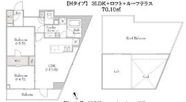 ルミーク関内Ⅱ 1001 間取り図
