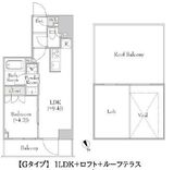 ルミーク関内Ⅱ 1002 間取り図
