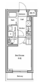 ラフィスタ宮崎台 4階 間取り図
