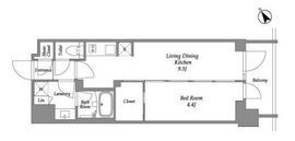 シーズンフラッツ大森西 309 間取り図