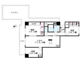ジェイタワー西大井 7階 間取り図