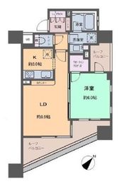 クレヴィア新大塚 4階 間取り図
