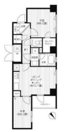 コスモリード新宿余丁町 209 間取り図