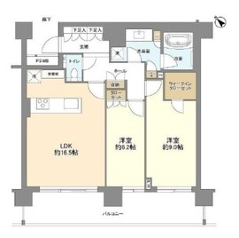 ブランズ文京小日向レジデンス 12階 間取り図